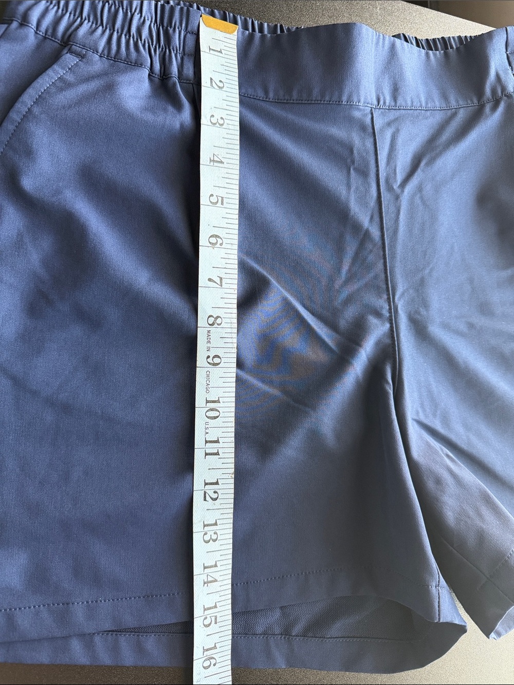 tek gear Navy High-Waist Pull-On Shorts - Picture 5 of 6